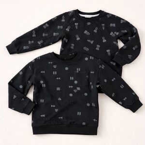 Miles the Label Bundle black sweatshirts chests and shapes